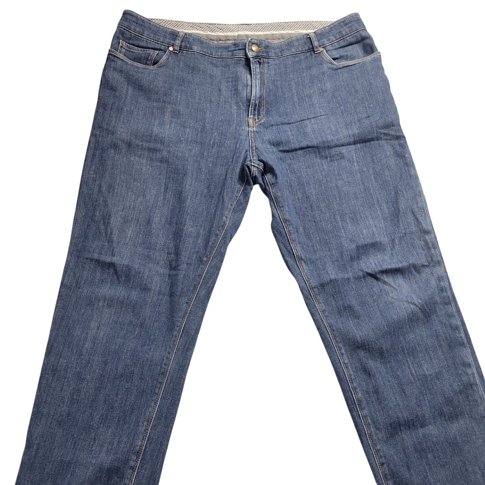 Peter Millar Collection Japanese Denim Jeans Mens 42 Blue Straight Leg Turkey